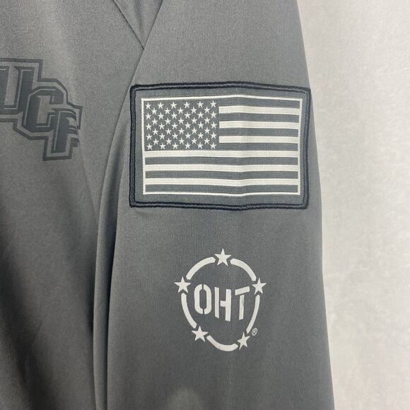 Colosseum UCF Sweatshirt Mens Extra Large Gray Lightweight Pullover - Picture 6 of 11